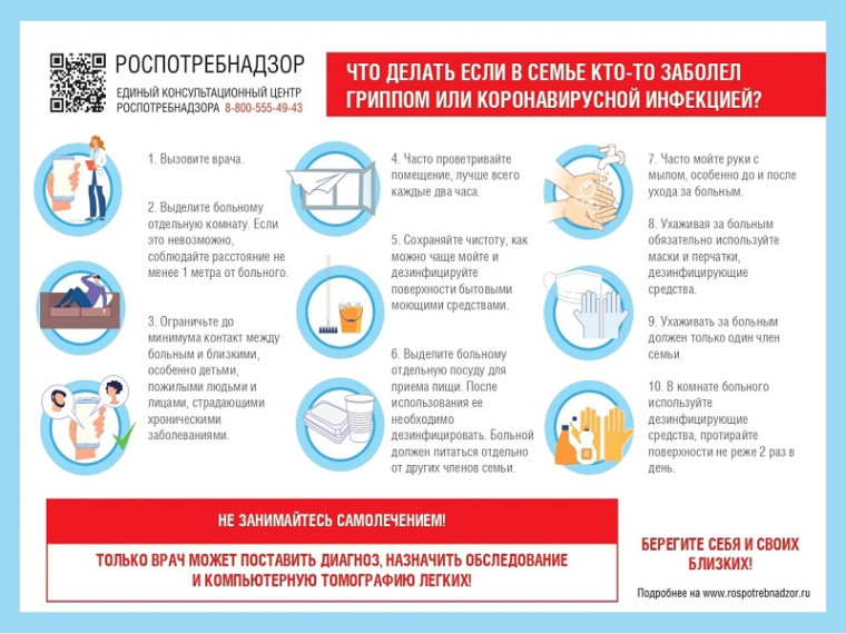 "Горячая линия" Роспотребнадзора.